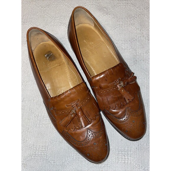 Johnston & Murphy Optima Men’s Dress Shoes Size 10.5 D Brown Leather Business main image 7